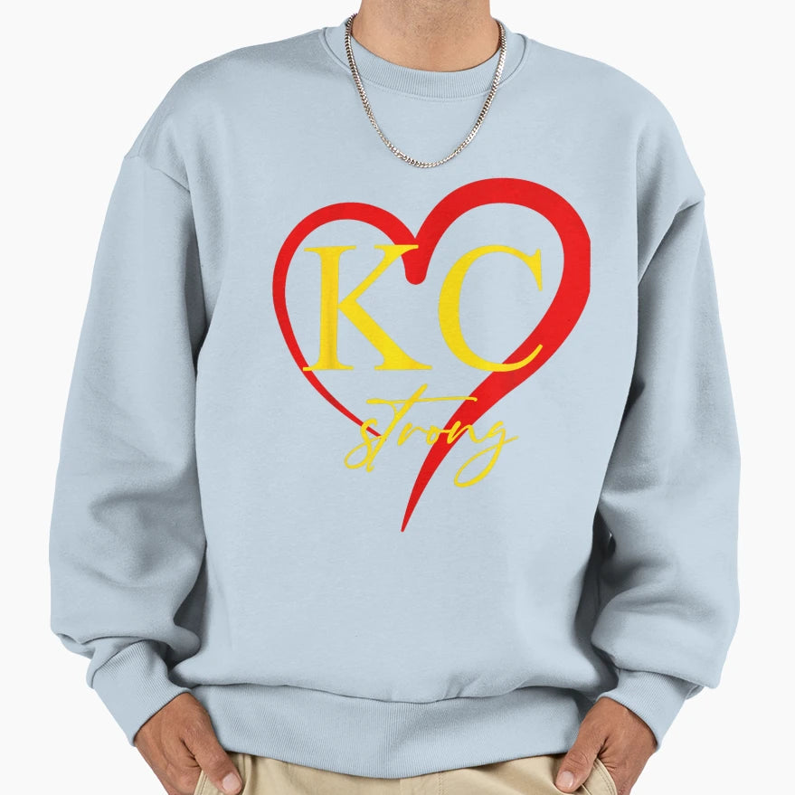 Art Kansas City Chiefs Sweatshirt - Casual Everyday Wear Men Women - T-Shirt, Sweatshirt, Hoodie