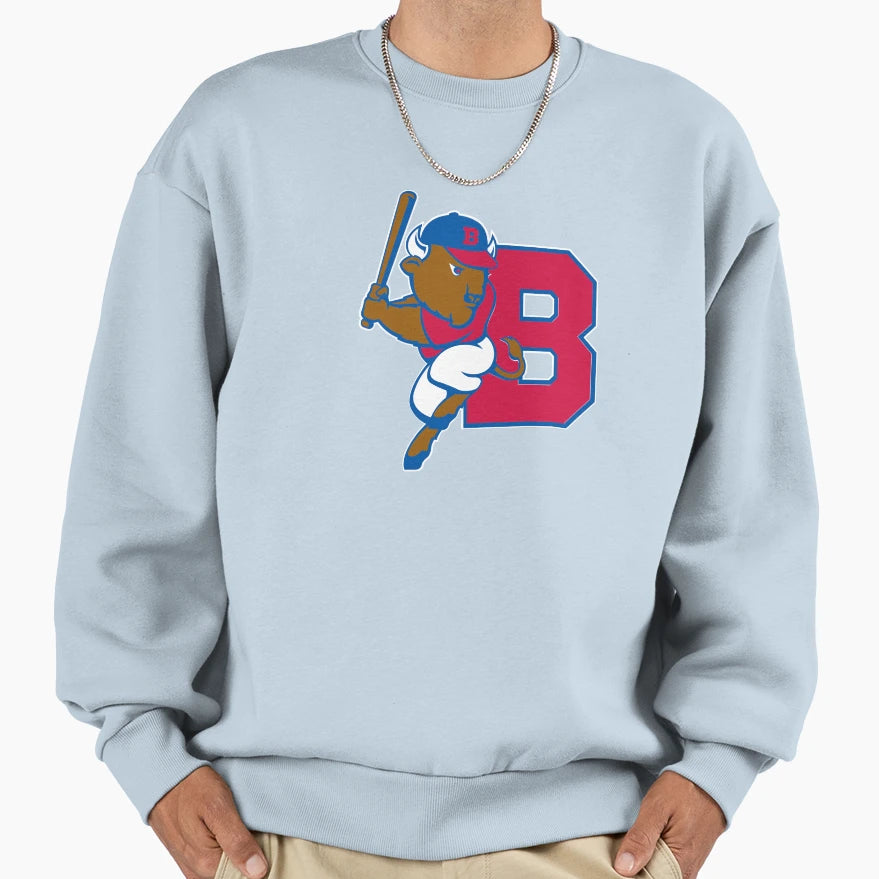 Buffalo Bisons Icon Sweatshirt - Graphic Print for Adults - T-Shirt, Sweatshirt, Hoodie