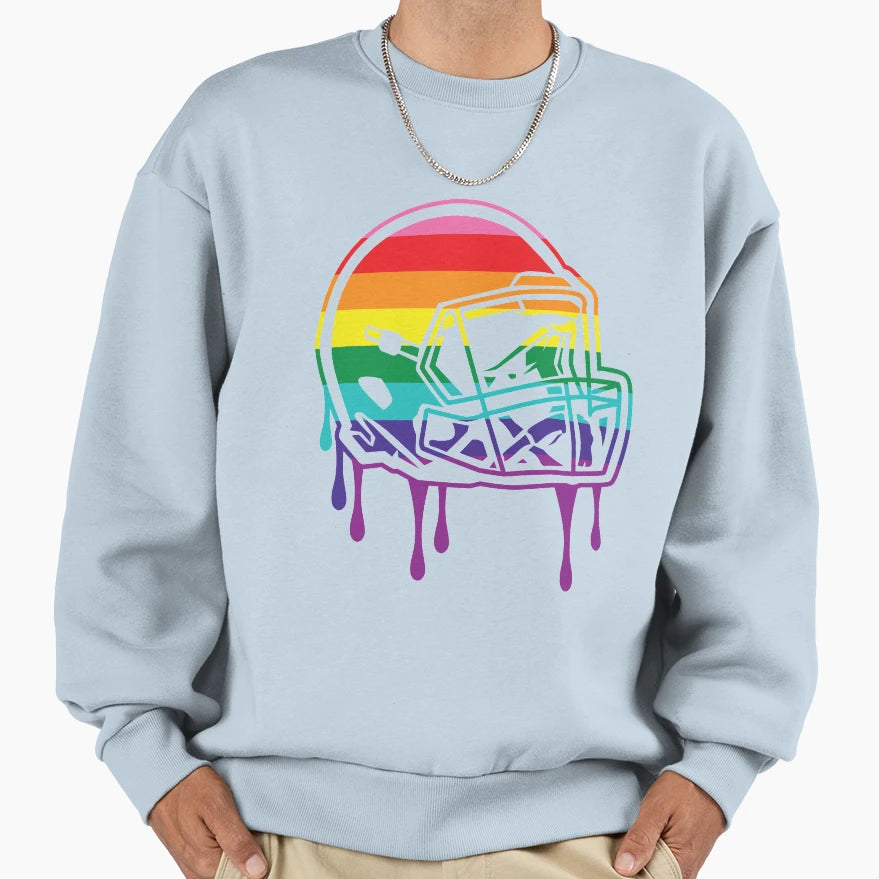 Pride Football Sweatshirt - Unique Graphic Men Women - T-Shirt, Sweatshirt, Hoodie