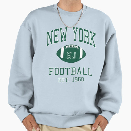 New York Football Sweatshirt - Casual Everyday Wear for Adults - T-Shirt, Sweatshirt, Hoodie