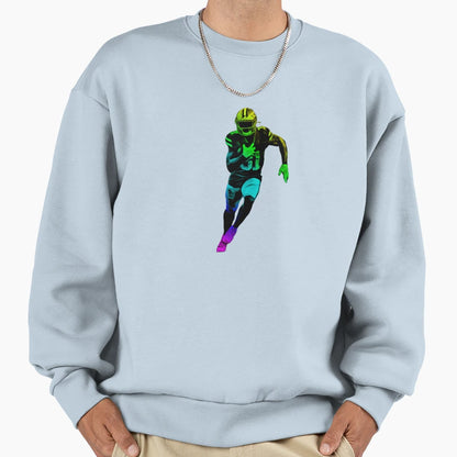 American Football Sweatshirt - Minimalist Print for Adults - T-Shirt, Sweatshirt, Hoodie