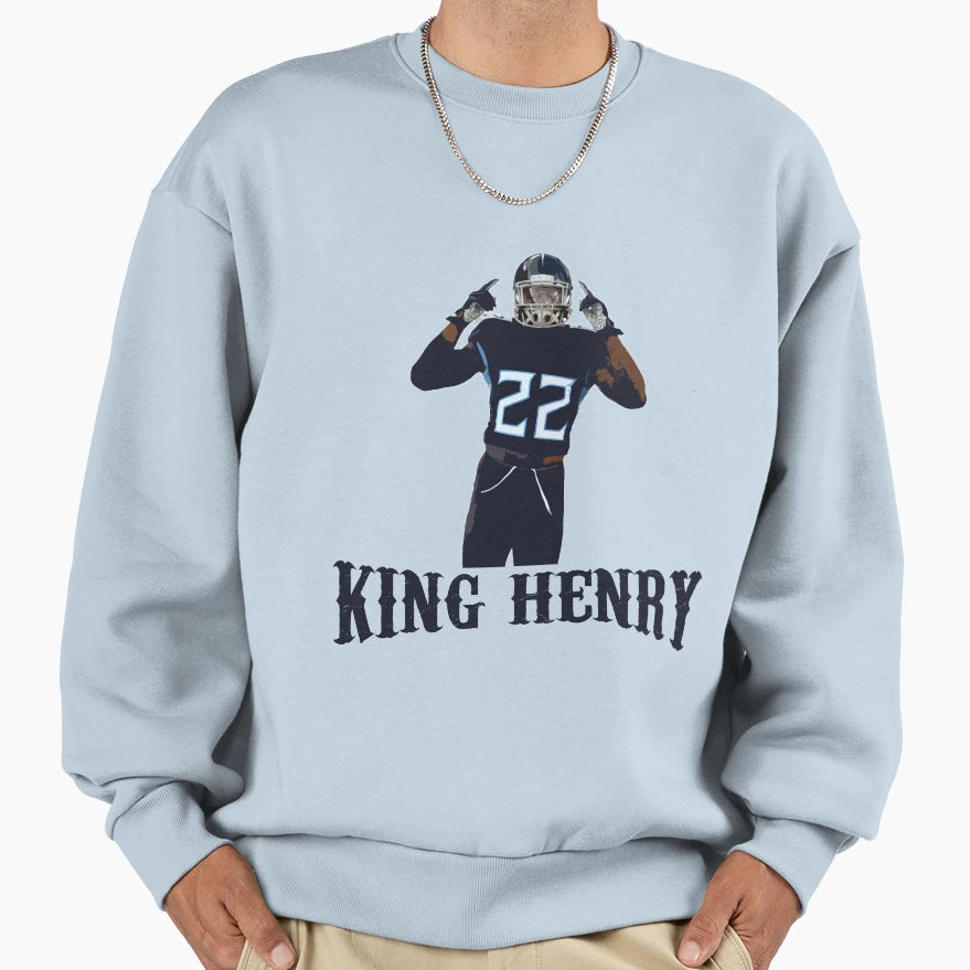 King Henry Sweatshirt - Fun Novelty Design for Adults - T-Shirt, Sweatshirt, Hoodie