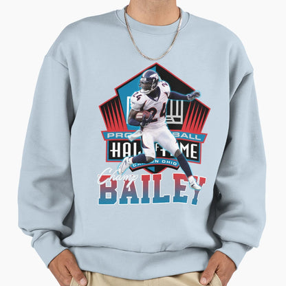Champ Bailey Football Sweatshirt - Casual Everyday Wear for Adults - T-Shirt, Sweatshirt, Hoodie