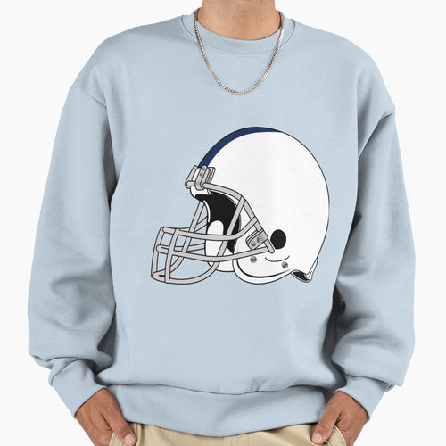 Football Sweatshirt - Minimalist Print Men Women - T-Shirt, Sweatshirt, Hoodie