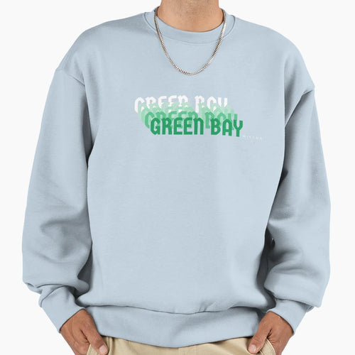 Green Bay Echo Sweatshirt - Graphic Print Unisex - T-Shirt, Sweatshirt, Hoodie