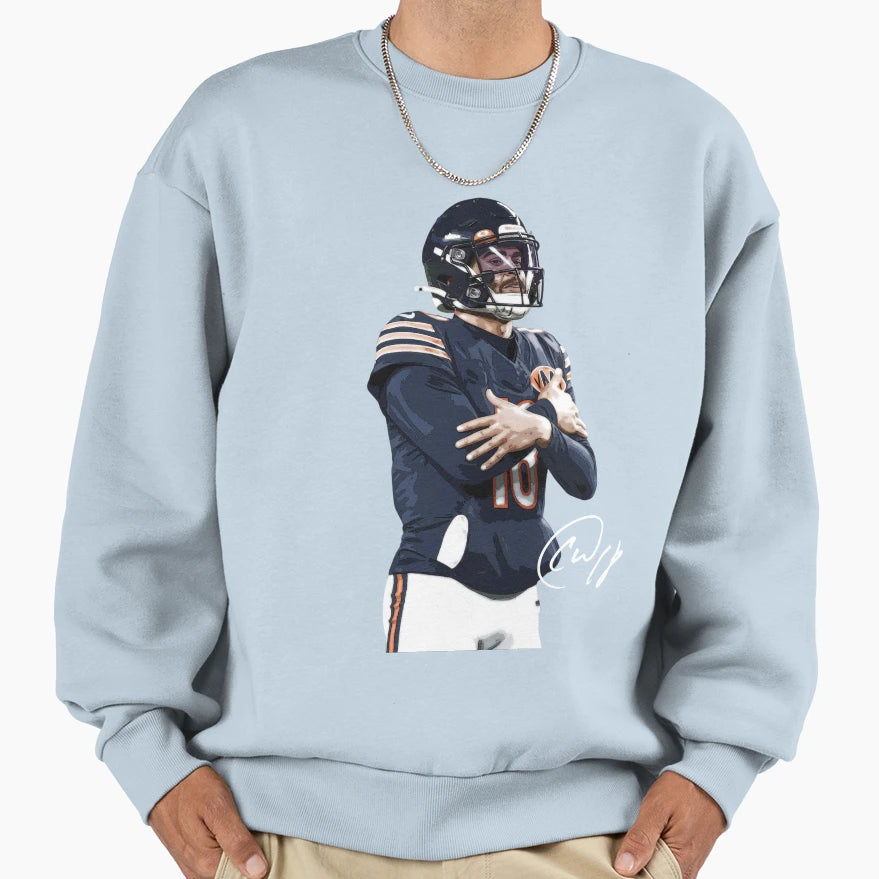 Chicago Football CW Cold Celebration Sweatshirt - Graphic Print for Adults - T-Shirt, Sweatshirt, Hoodie