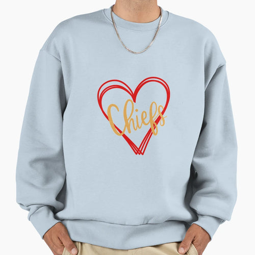 Chiefs Love Sweatshirt - Streetwear Style Men Women - T-Shirt, Sweatshirt, Hoodie
