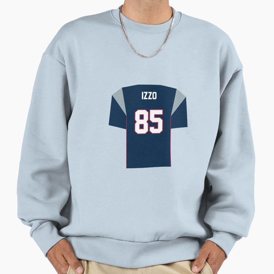 Ryan Izzo Patriots Jersey Sweatshirt - Streetwear Style Men Women - T-Shirt, Sweatshirt, Hoodie