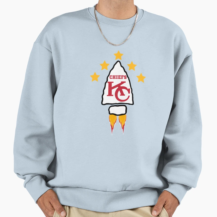 Chiefs To Stars 2 Sweatshirt - Custom Art Print Unisex - T-Shirt, Sweatshirt, Hoodie