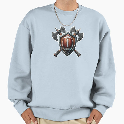 Minnesota Vikings Shield Sweatshirt - Custom Art Print Unisex - T-Shirt, Sweatshirt, Hoodie