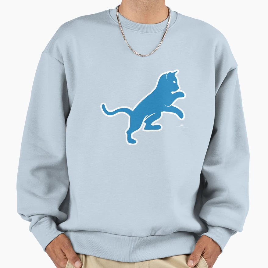 Motor City Kitties Sweatshirt - Casual Everyday Wear Men Women - T-Shirt, Sweatshirt, Hoodie