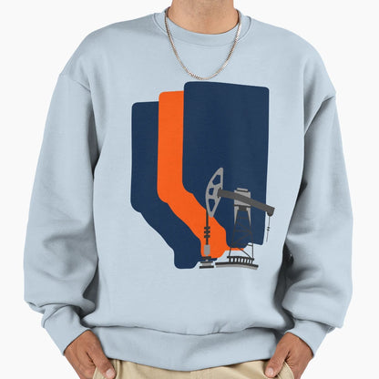 Alberta Border Oilers Sweatshirt - Streetwear Style Unisex - T-Shirt, Sweatshirt, Hoodie