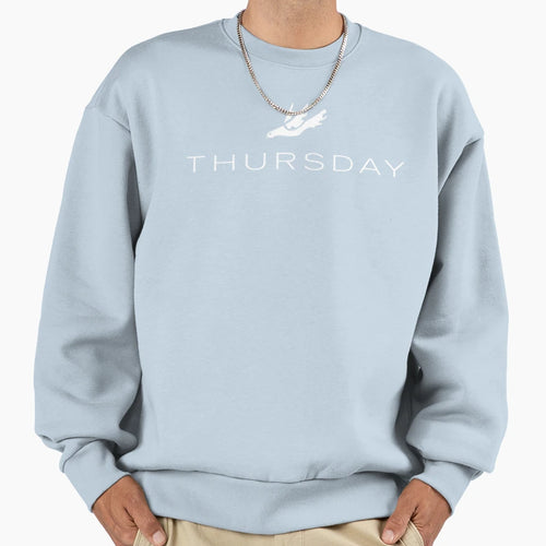 Thursday Band Logo Transparent Sweatshirt - Custom Art Print for Adults - T-Shirt, Sweatshirt, Hoodie