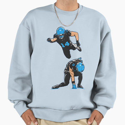 JG And Amon Ra St Brown Detroit Sweatshirt - Fun Novelty Design Unisex - T-Shirt, Sweatshirt, Hoodie