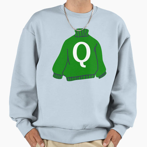 Letter Sweatshirt - Casual Everyday Wear for Adults - T-Shirt, Sweatshirt, Hoodie