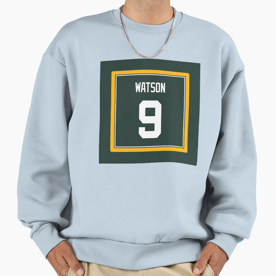Christian Watson Green Bay Sweatshirt - Custom Art Print for Adults - T-Shirt, Sweatshirt, Hoodie