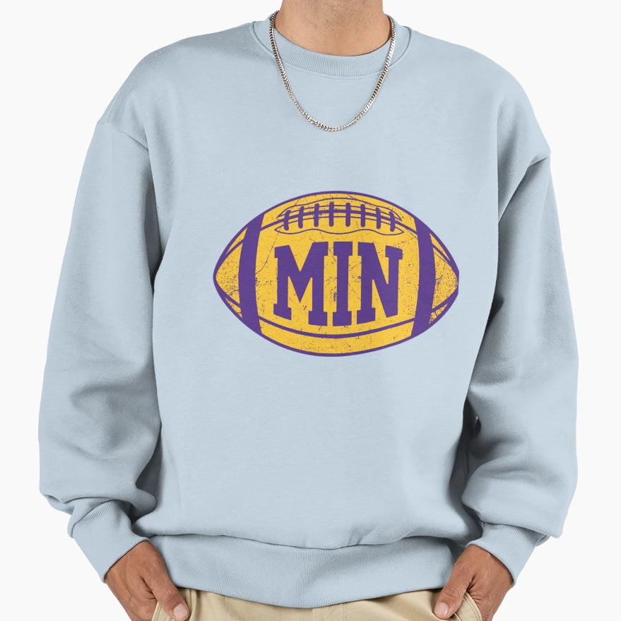 Art Minnesota Vikings Sweatshirt - Casual Everyday Wear Unisex - T-Shirt, Sweatshirt, Hoodie