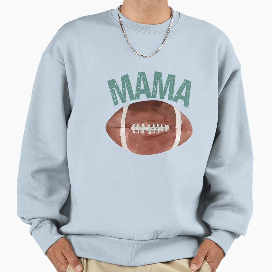 Mama Touchdown American Football Sweatshirt - Fun Novelty Design Unisex - T-Shirt, Sweatshirt, Hoodie