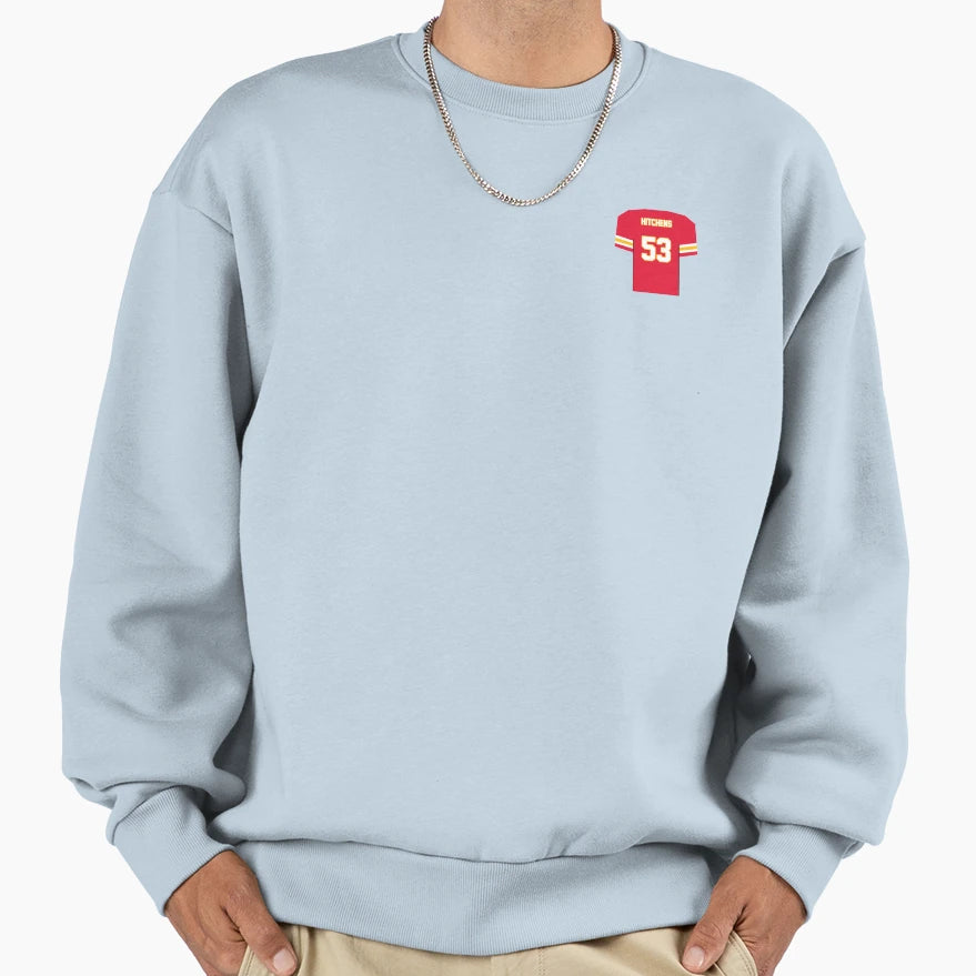 Anthony Hitchens Chiefs Jersey Sweatshirt - Graphic Print Men Women - T-Shirt, Sweatshirt, Hoodie