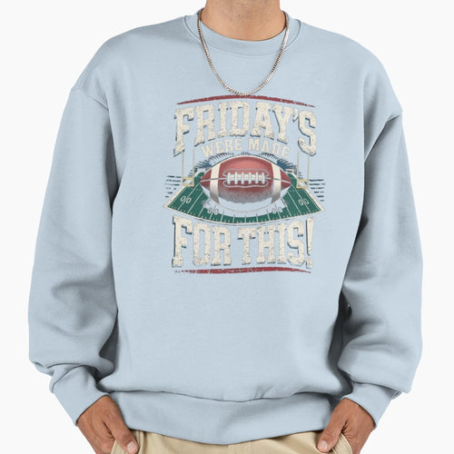 Friday Night Football Game Day T-Shirt - Fun Novelty Design Men Women - T-Shirt, Sweatshirt, Hoodie