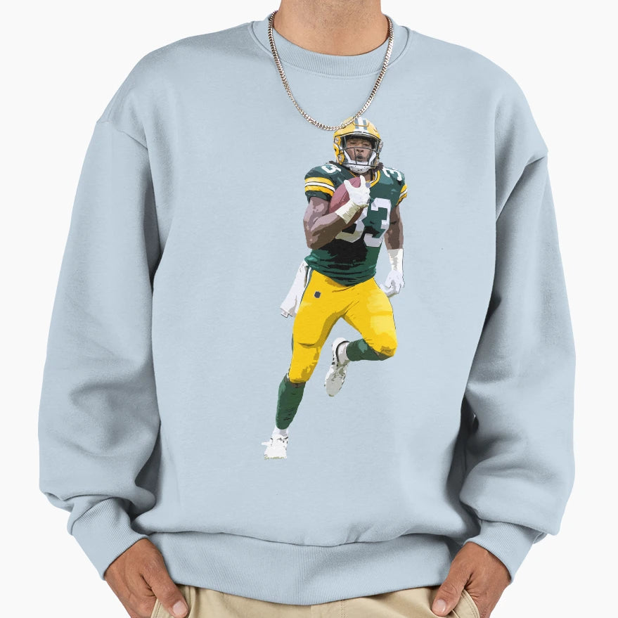 Aaron Jones Sweatshirt - Novelty Apparel for Adults - T-Shirt, Sweatshirt, Hoodie