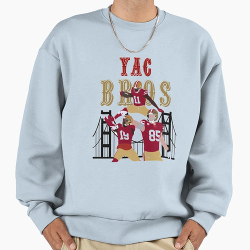 Yac Bros Sweatshirt - Trendy Graphic Men Women - T-Shirt, Sweatshirt, Hoodie