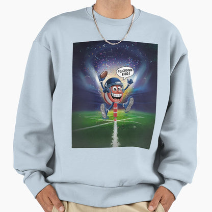 Headline News End Zone Hero Ultimate Sweatshirt - Trendy Graphic Unisex - T-Shirt, Sweatshirt, Hoodie