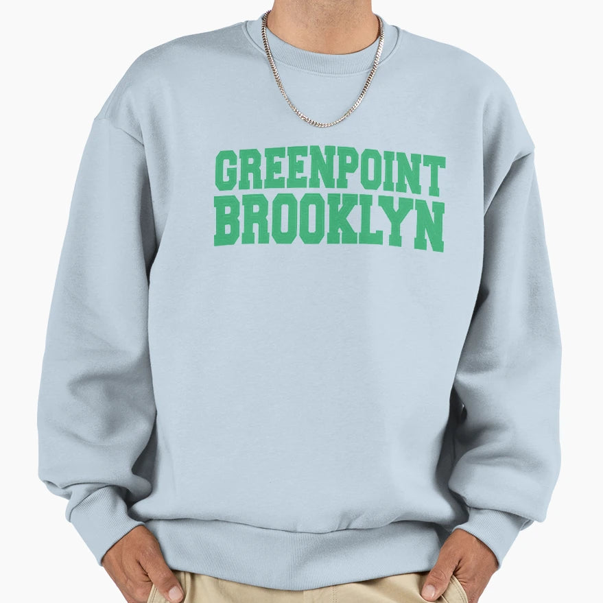Greenpoint Brooklyn Sweatshirt - Graphic Print for Adults - T-Shirt, Sweatshirt, Hoodie