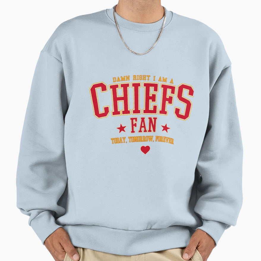 Art Kansas City Chiefs Sweatshirt - Streetwear Style for Adults - T-Shirt, Sweatshirt, Hoodie