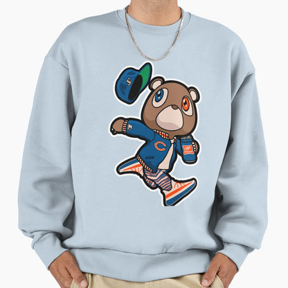 Kanye West Dropout Bear Chicago Sweatshirt - Custom Art Print Unisex - T-Shirt, Sweatshirt, Hoodie