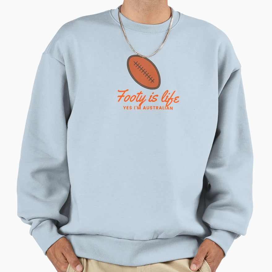 Footy Footy Footy Sweatshirt - Unique Graphic Men Women - T-Shirt, Sweatshirt, Hoodie
