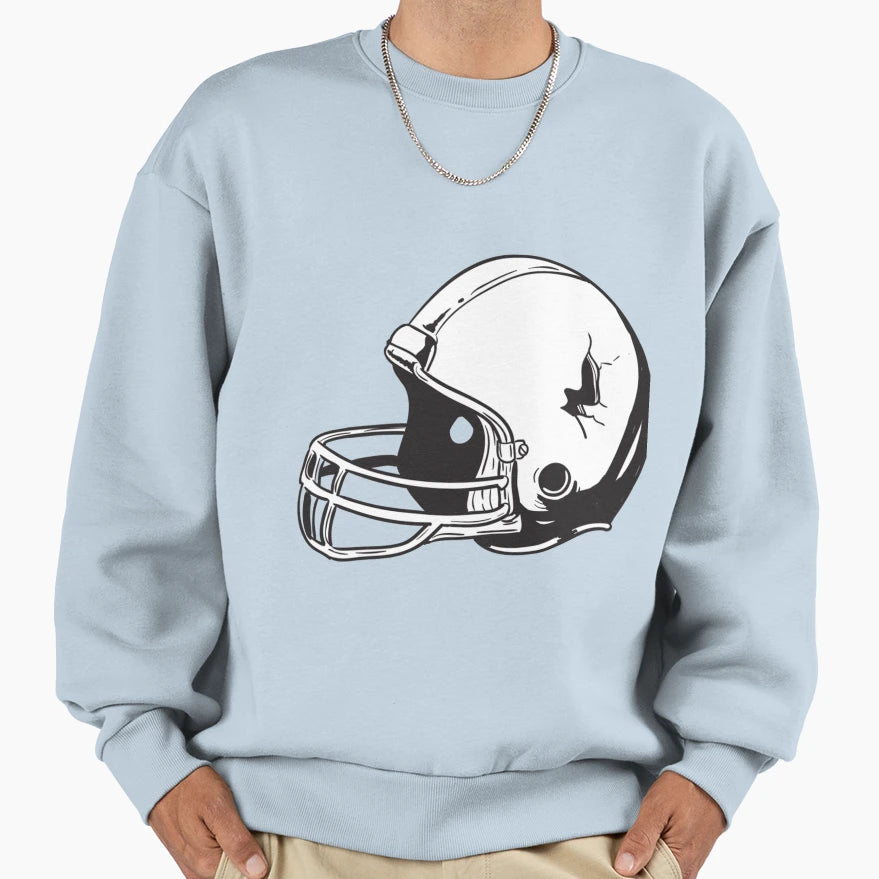 American Football Helmet T-Shirt - Fun Novelty Design Unisex - T-Shirt, Sweatshirt, Hoodie