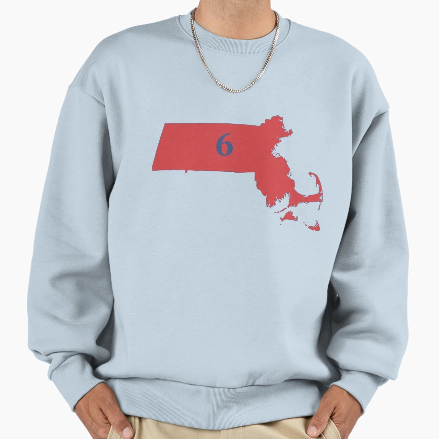 Massachusetts Sixth State Sweatshirt - Casual Everyday Wear Men Women - T-Shirt, Sweatshirt, Hoodie