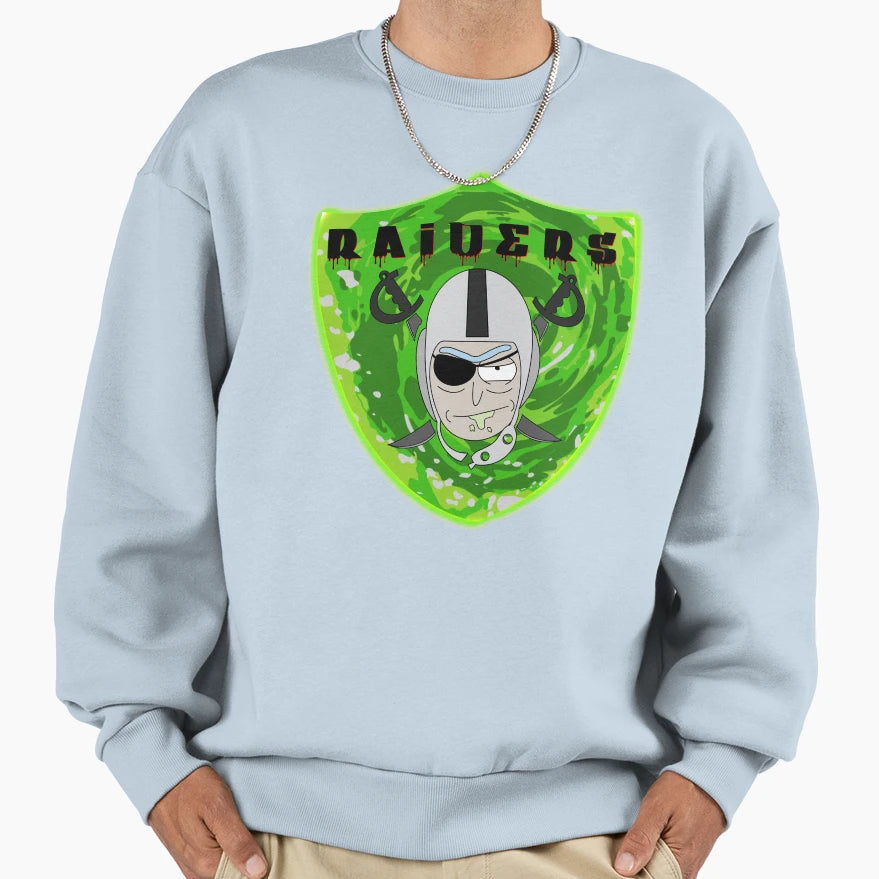 Rick Raider Sweatshirt - Custom Art Print Men Women - T-Shirt, Sweatshirt, Hoodie