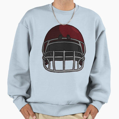 Football Helmet Sweatshirt - Streetwear Style Unisex - T-Shirt, Sweatshirt, Hoodie