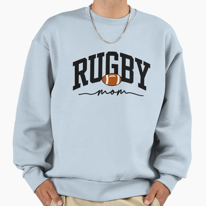 Rugby Mom Sports Mom Rugby Mama Sweatshirt - Custom Art Print Unisex - T-Shirt, Sweatshirt, Hoodie
