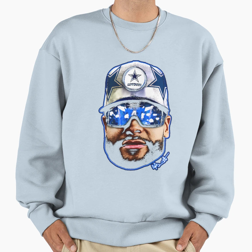 DP Big Face Sweatshirt - Graphic Print for Adults - T-Shirt, Sweatshirt, Hoodie