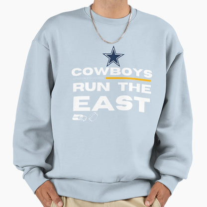 Cowboys Run East Divi Sion Champion Sweatshirt - Streetwear Style Unisex - T-Shirt, Sweatshirt, Hoodie
