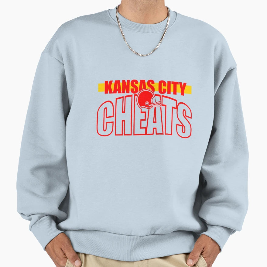 Cheats Sweatshirt - Fun Novelty Design for Adults - T-Shirt, Sweatshirt, Hoodie