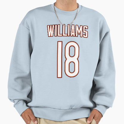 CW Chicago Football Sweatshirt - Minimalist Print Unisex - T-Shirt, Sweatshirt, Hoodie
