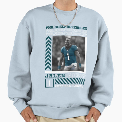 Player Sports 1 Touchdown Sweatshirt - Custom Art Print Men Women - T-Shirt, Sweatshirt, Hoodie