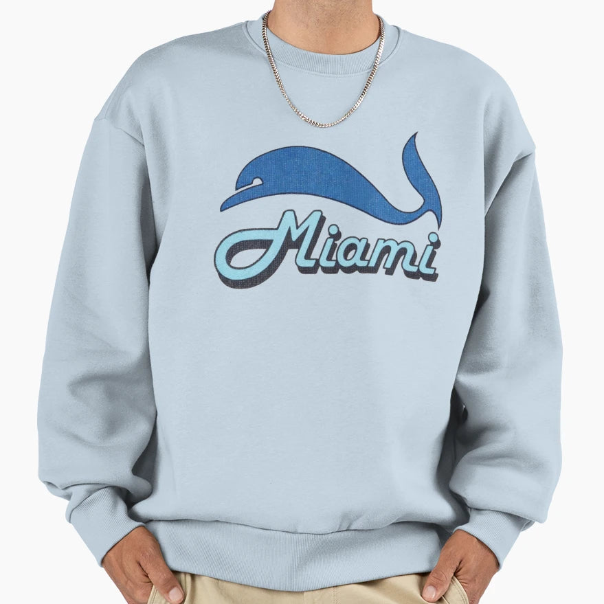 Miami Sweatshirt - Graphic Print for Adults - T-Shirt, Sweatshirt, Hoodie