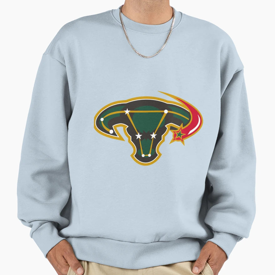 Dallas Stars Bulls Hockey Sweatshirt - Custom Art Print Men Women - T-Shirt, Sweatshirt, Hoodie