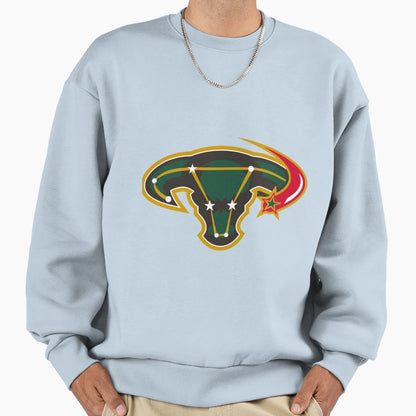 Dallas Stars Bulls Hockey Sweatshirt - Custom Art Print Men Women - T-Shirt, Sweatshirt, Hoodie