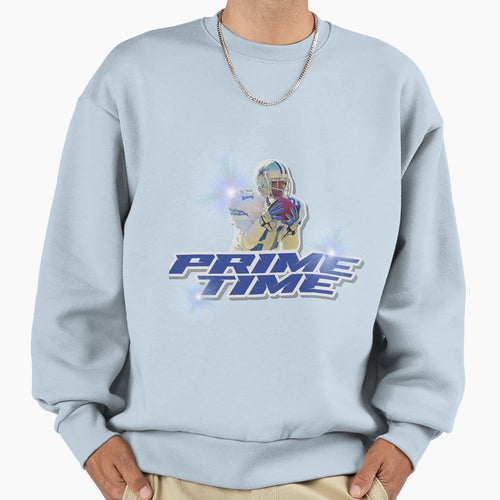 Prime Time Deion Sanders Sweatshirt - Unique Graphic Men Women - T-Shirt, Sweatshirt, Hoodie