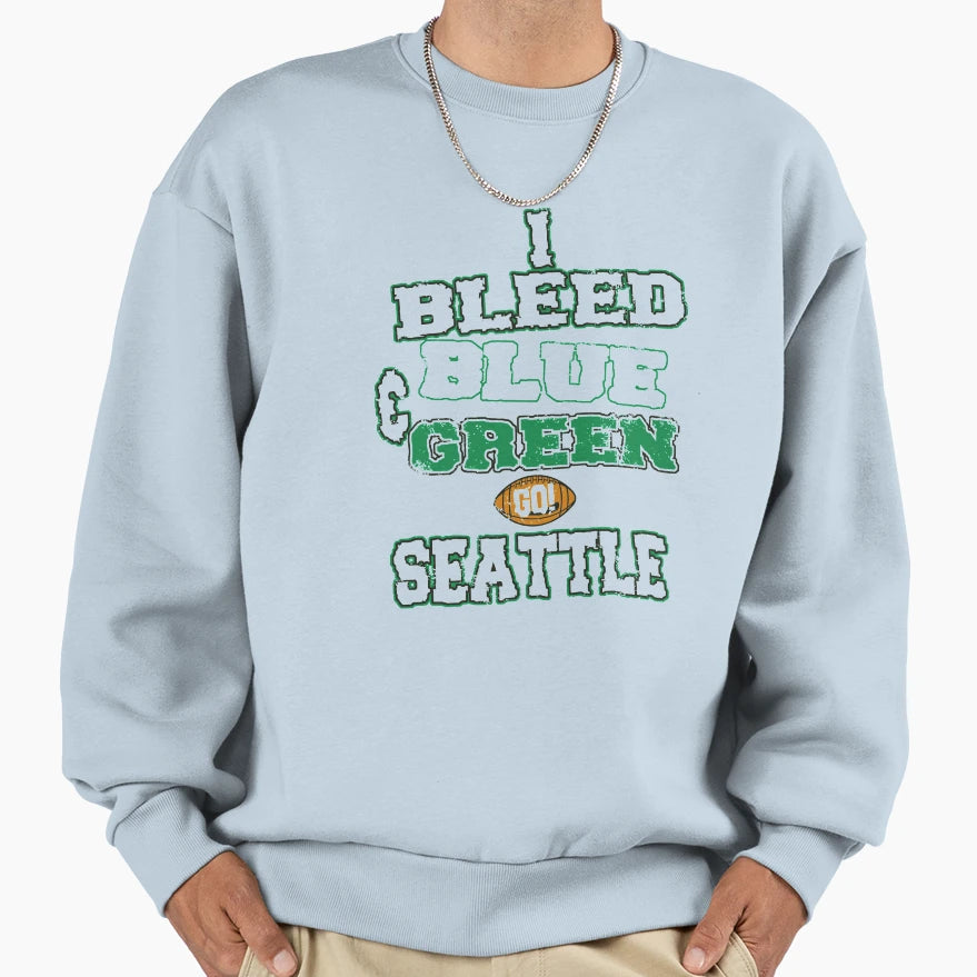 Go Seattle Sweatshirt - Aesthetic Graphic Unisex - T-Shirt, Sweatshirt, Hoodie