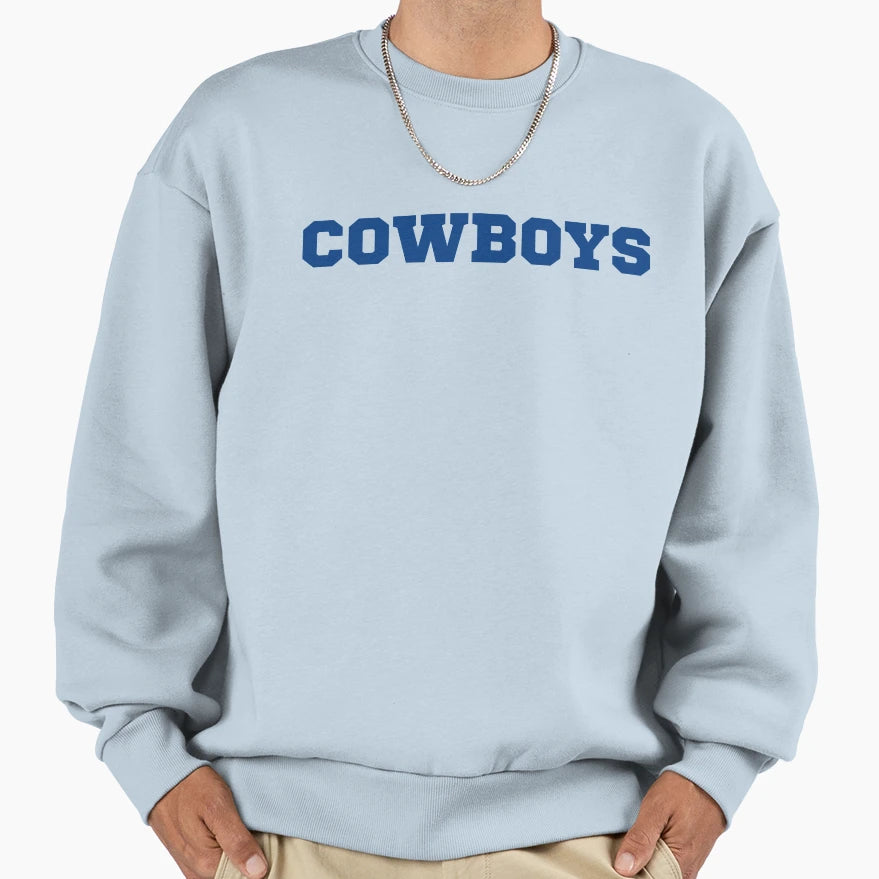 Cowboys Lover Sweatshirt - Minimalist Print Men Women - T-Shirt, Sweatshirt, Hoodie
