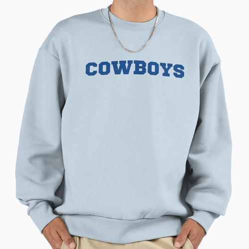 Cowboys Lover Sweatshirt - Minimalist Print Men Women - T-Shirt, Sweatshirt, Hoodie