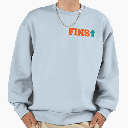 Fins Up Sweatshirt - Streetwear Style Men Women - T-Shirt, Sweatshirt, Hoodie