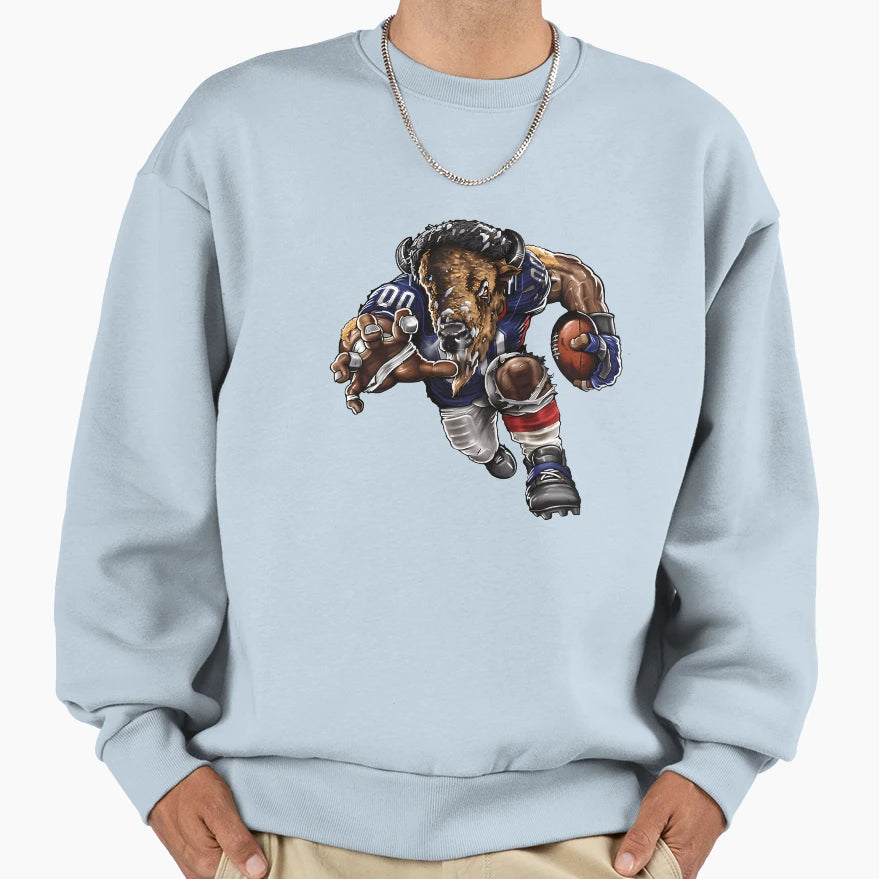 Buffalo00 Touchdown Bills Sweatshirt - Minimalist Print Unisex - T-Shirt, Sweatshirt, Hoodie